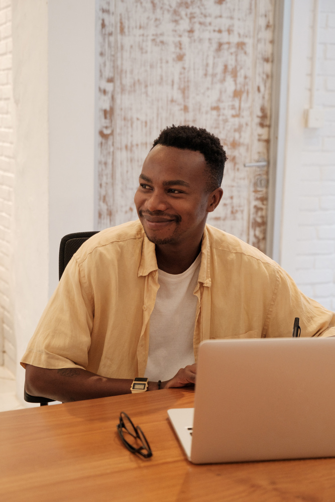 Man Working in the Office