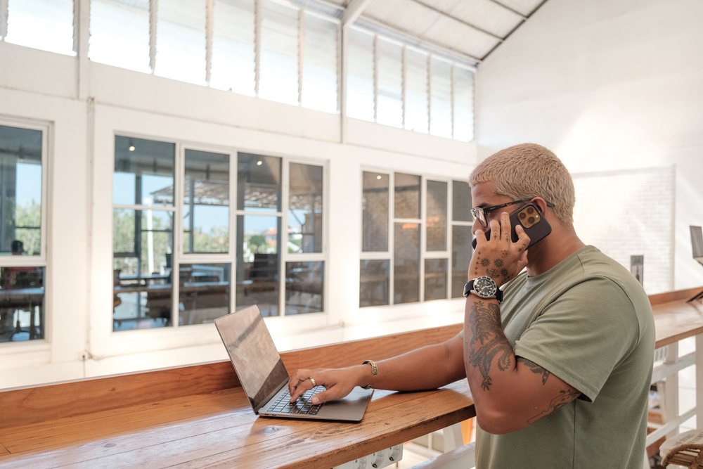 Man Working in the Office